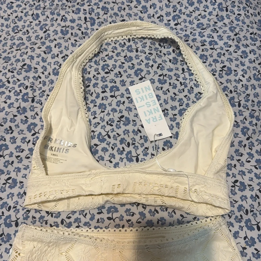Frankie’s Bikinies Angel Dust Patchwork Bikini